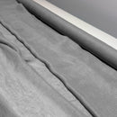 Linen Fabric Gauze Dark Gray - European Linen
