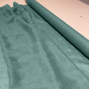 Linen Fabric Gauze Petrol Blue  - Linen Fabric