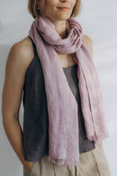 Šal Laneni Lavender Mist