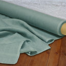 Linen Fabric Gauze Petrol Blue  - Linen Fabric