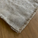 Gray Linen table runner