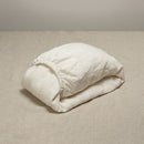 Linen Fitted Sheet Cream White - Durable Bedding
